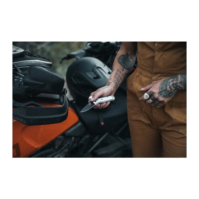 Benchmade 533BK-1 MINI BUGOUT Drop Point Plain Edge Grivory - Extreme Outfitters