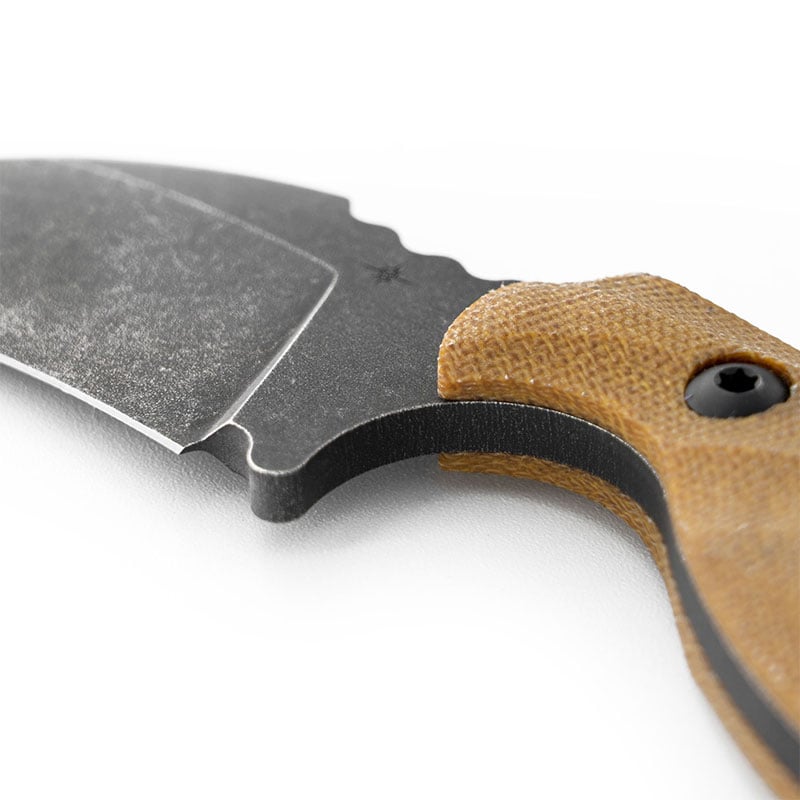 Toor Knives Karsumba Burlap Natural close up right