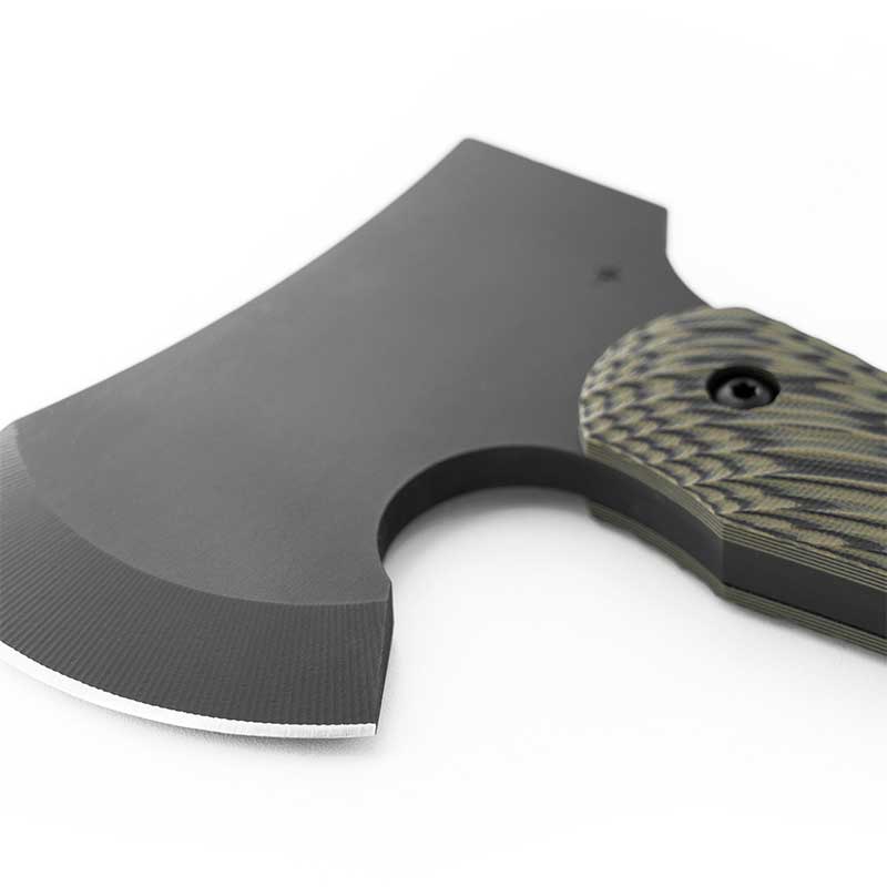 Toor Knives Camp Axe Ranger Green Close Up