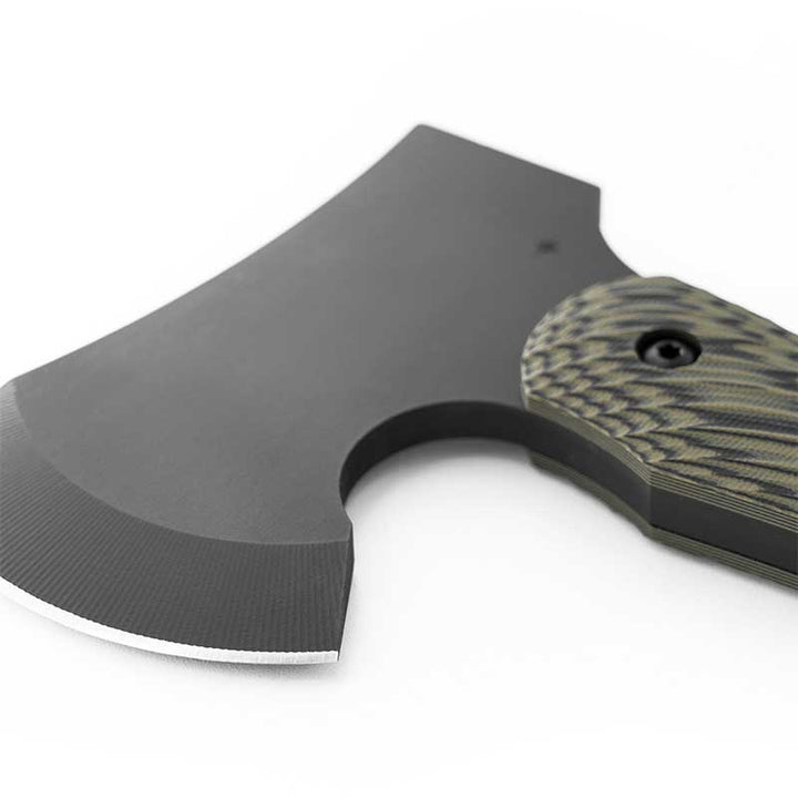 Toor Knives Camp Axe Ranger Green Close Up