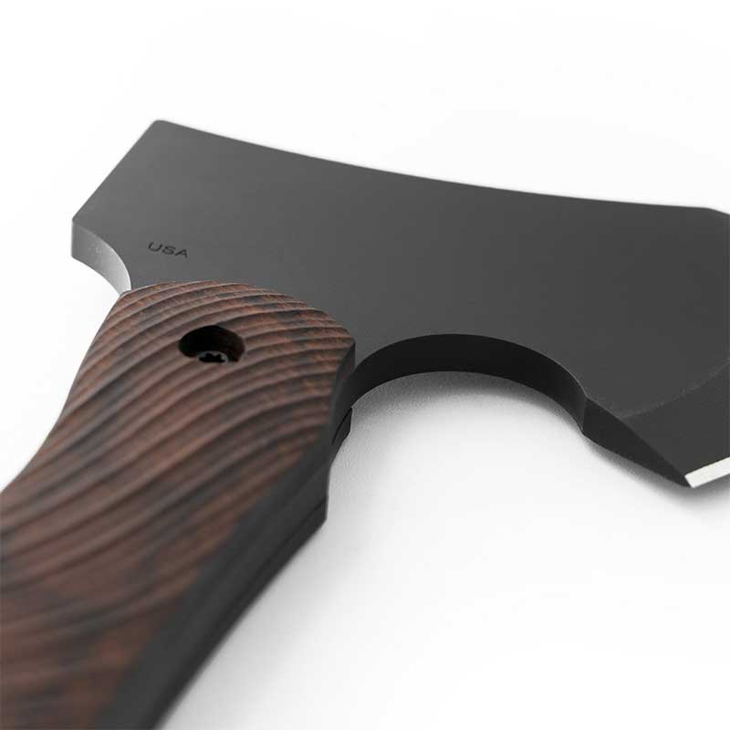 Toor Knivees Walnut Handle Close up