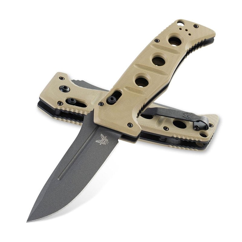 Benchmade 2750GY-3 Sibert Auto Adamas Axis Plain Edge - Extreme Outfitters