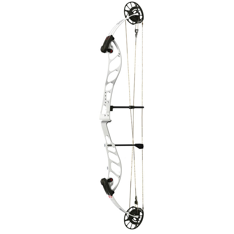 PSE Supra RTX 40 Em White Target Compound Bow - 60# Right Hand - Extreme Outfitters