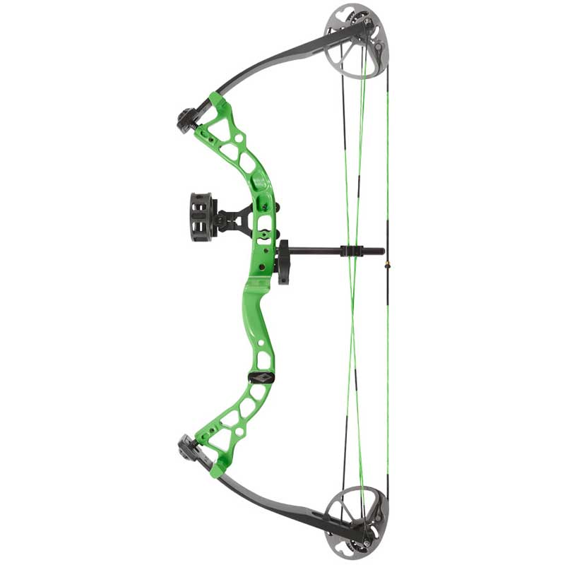 Diamond Atomic Neon Green Compound Bow Package - Right Hand Diamond Archery