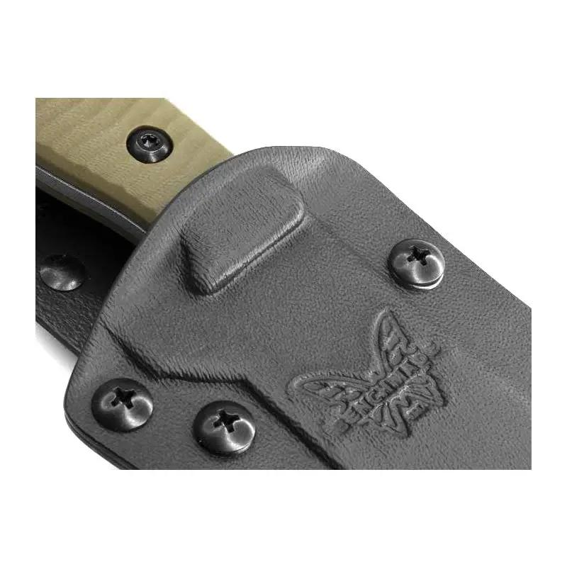 Benchmade 539GY Anonimus Plain Edge Fixed Blade - Tungsten Grey / Olive Drab Benchmade