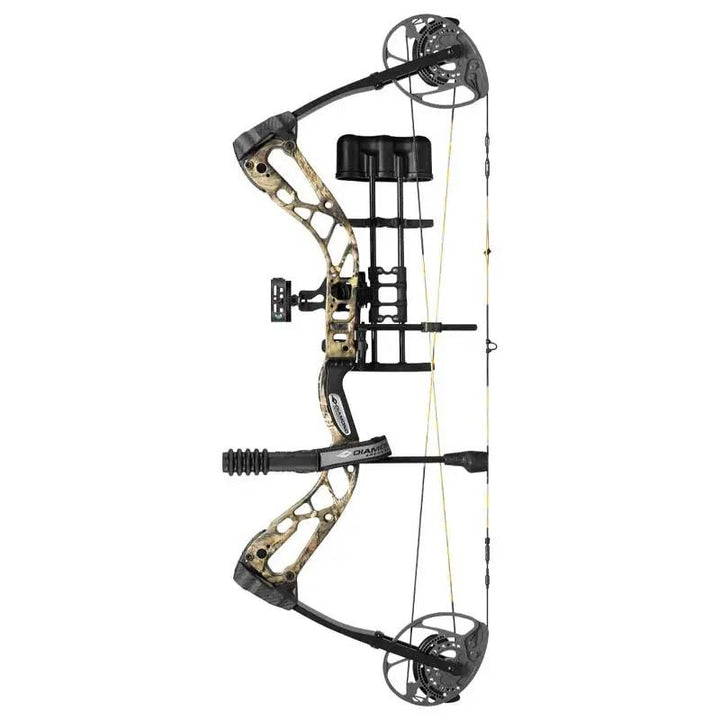 Diamond Edge 320 Compound Bow Package (Mossy Oak Break-Up Country) - Right Hand Diamond Archery