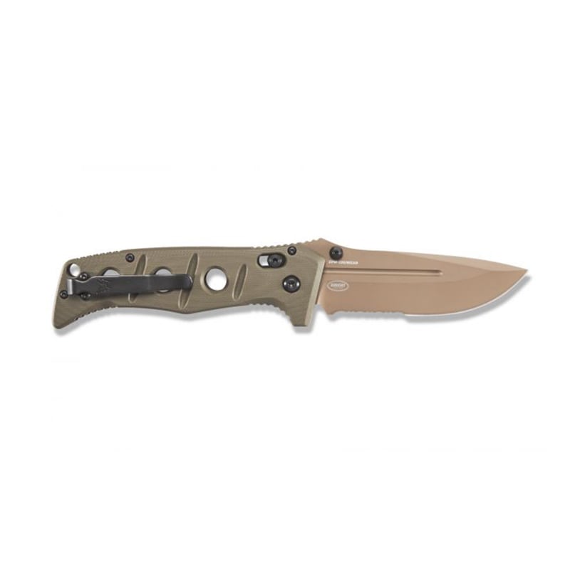 Benchmade 275SFE-2 Sibert Adamas Axis Partial Serrated - Flat Earth Benchmade