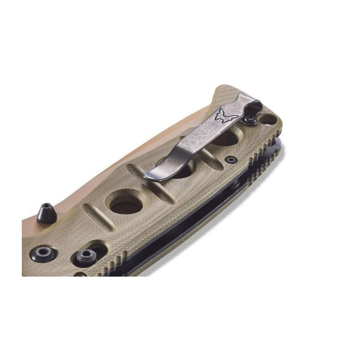 Benchmade 275SFE-2 Sibert Adamas Axis Partial Serrated - Flat Earth Benchmade