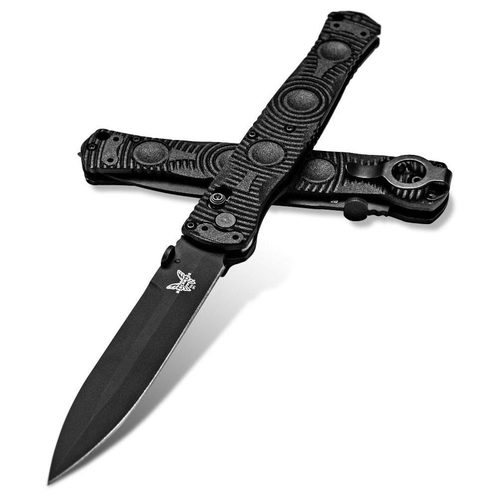 Benchmade 391BK SOCP Tactical Folder open and closed