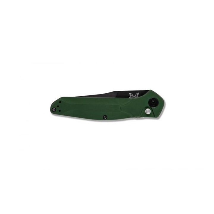 Benchmade 9400BK Osborne Auto Knife Black Blade Green Handle