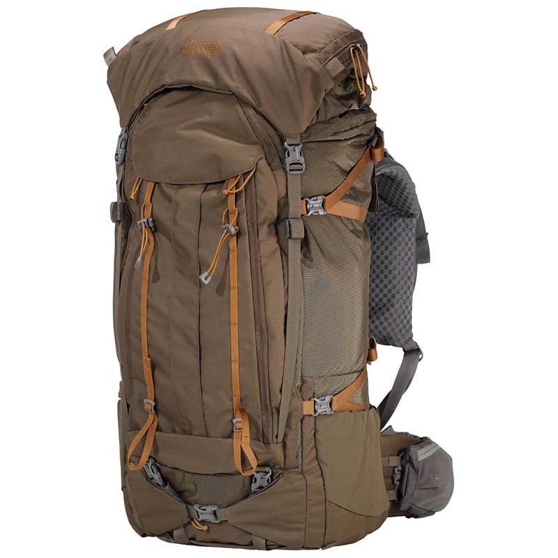 Mystery Ranch Bridger 65 Pack Wood Front Angle