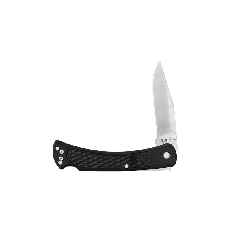 Buck Knives 110 Slim Select Black Folding Knife - Extreme Outfitters