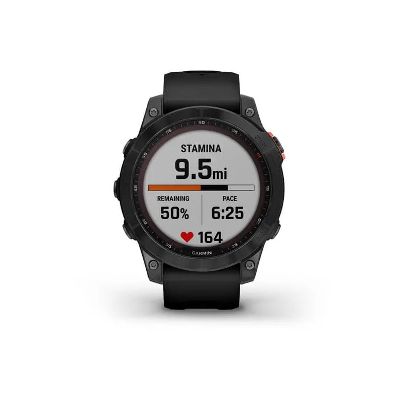 Garmin fenix 7 Solar Edition 47mm - Slate Gray with Black Band - Extreme Outfitters