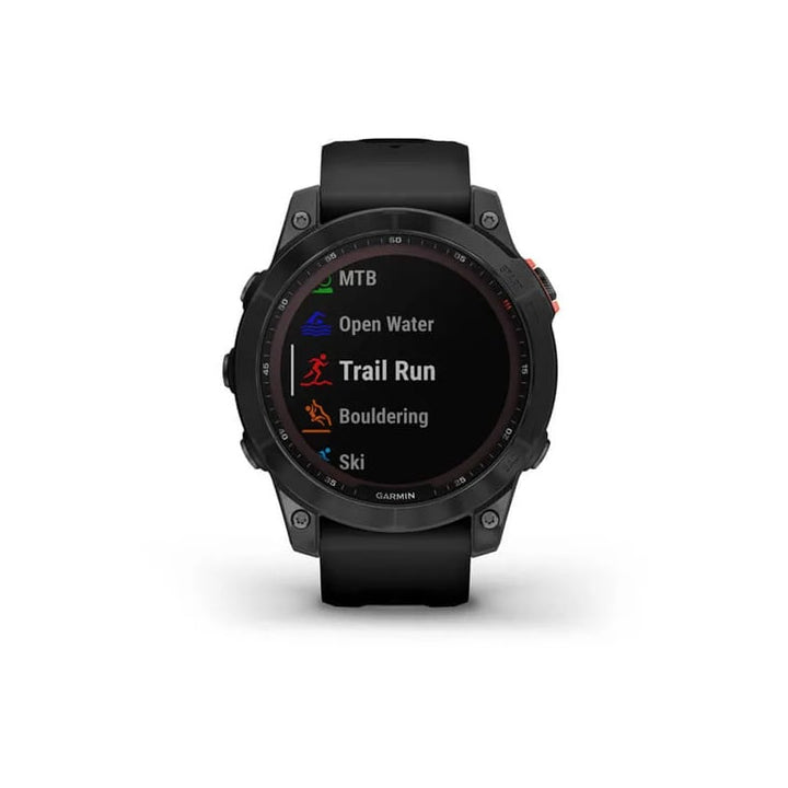 Garmin fenix 7 Solar Edition 47mm - Slate Gray with Black Band - Extreme Outfitters