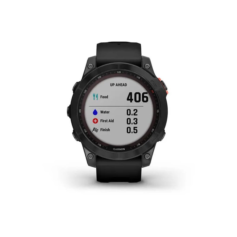 Garmin fenix 7 Solar Edition 47mm - Slate Gray with Black Band - Extreme Outfitters