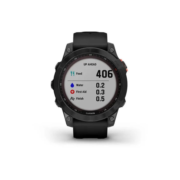 Garmin fenix 7 Solar Edition 47mm - Slate Gray with Black Band - Extreme Outfitters