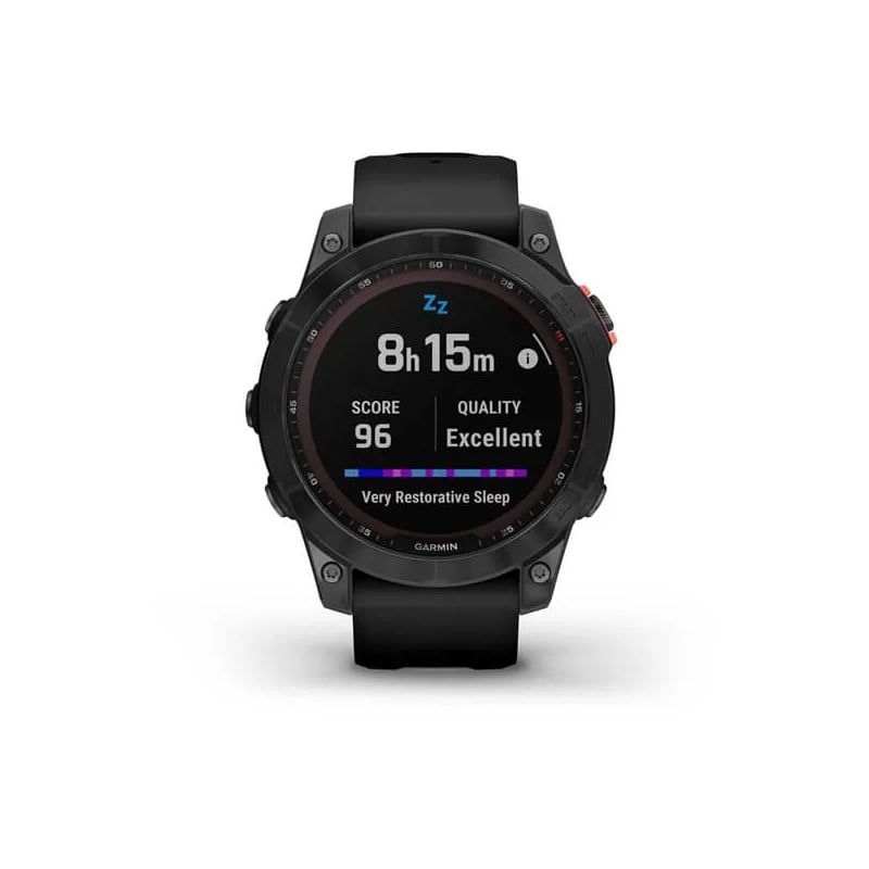 Garmin fenix 7 Solar Edition 47mm - Slate Gray with Black Band - Extreme Outfitters
