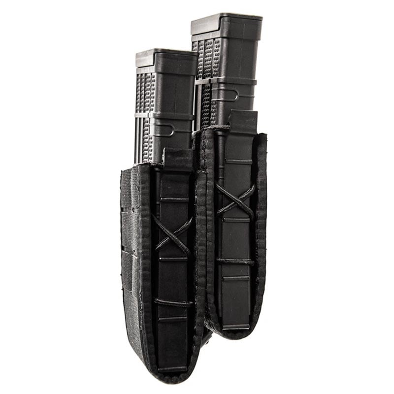 High Speed Gear Duty Staggered Double Taco Pouch - Black - Extreme Outfitters