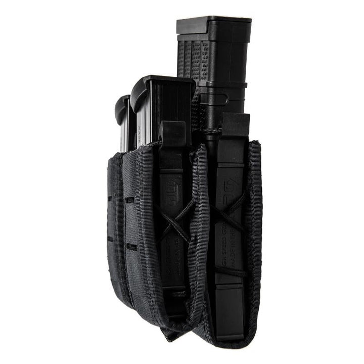 High Speed Gear Duty Double Pistol Taco w/Rifle - Black - Extreme Outfitters