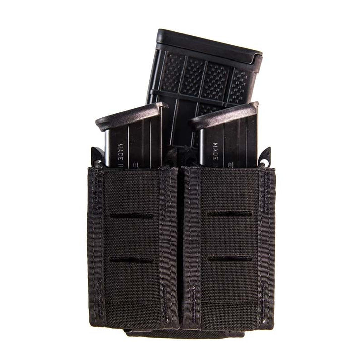 High Speed Gear Duty Double Pistol Taco w/Rifle - Black - Extreme Outfitters