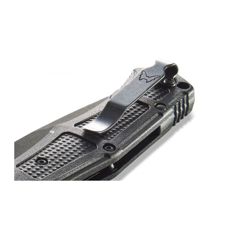 Benchmade 9070SBK Claymore Auto Drop Point - Black - Extreme Outfitters