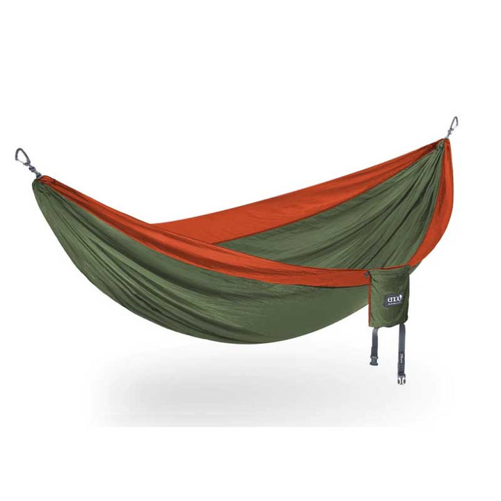 ENO DoubleNest Hammock Olive Orange