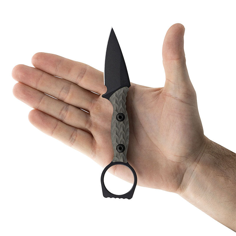 Toor Knives Viper EDC Green in Open Hand