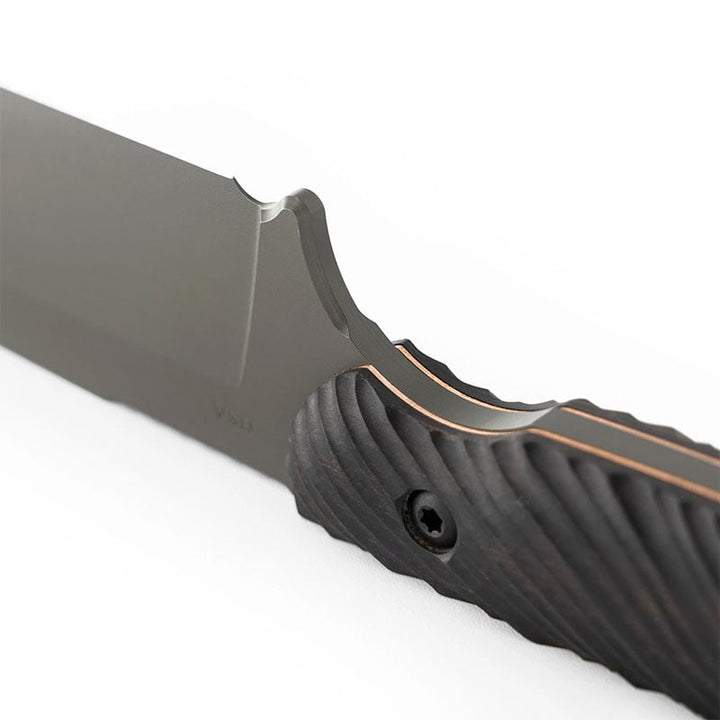 Toor Knives Field 1.0 Fixed Blade Center Front Closeup