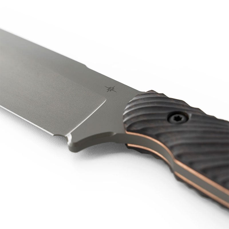 Toor Knives Field 1.0 Fixed Blade Center Side Closeup