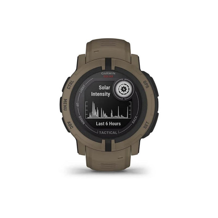 Garmin Instinct 2 Solar Tactical Edition 45mm - Coyote Tan - Extreme Outfitters