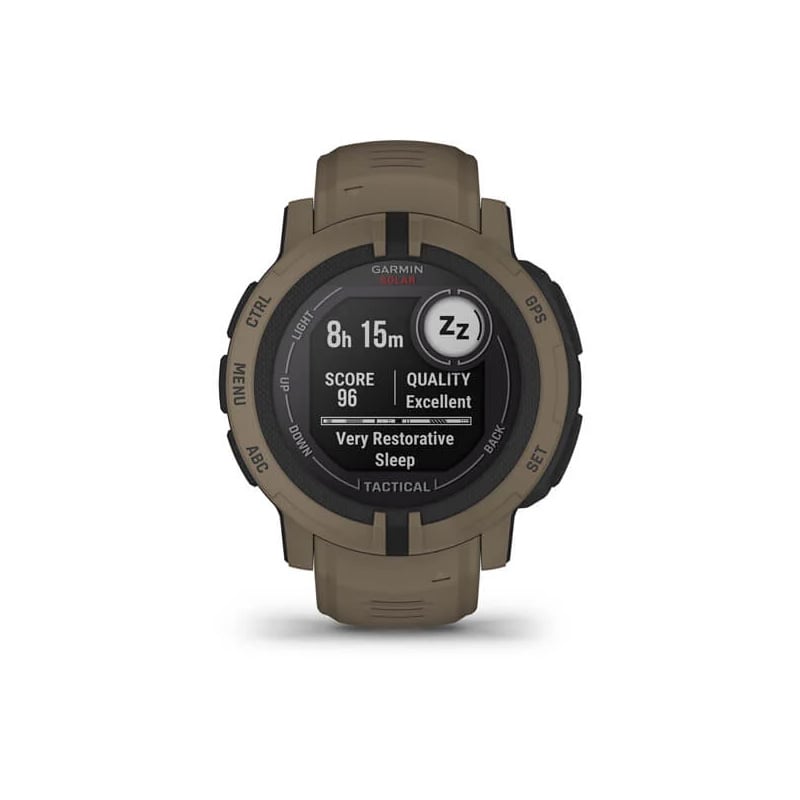 Garmin Instinct 2 Solar Tactical Edition 45mm - Coyote Tan - Extreme Outfitters