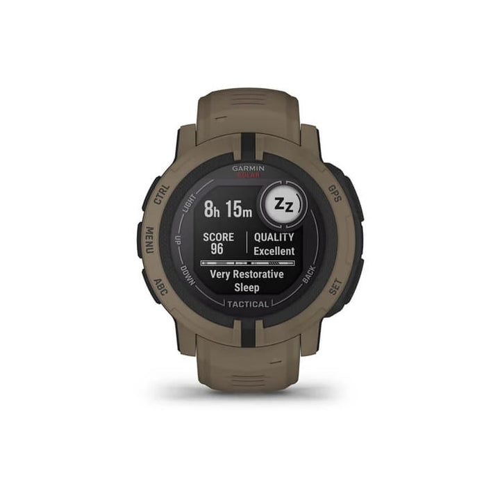 Garmin Instinct 2 Solar Tactical Edition 45mm - Coyote Tan - Extreme Outfitters