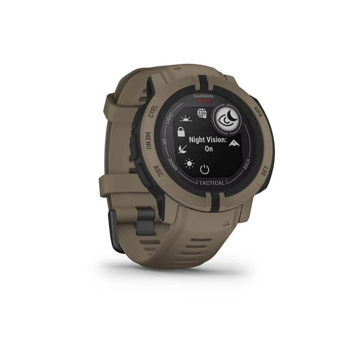Garmin Instinct 2 Solar Tactical Edition 45mm - Coyote Tan - Extreme Outfitters