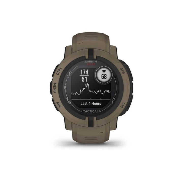 Garmin Instinct 2 Solar Tactical Edition 45mm - Coyote Tan - Extreme Outfitters