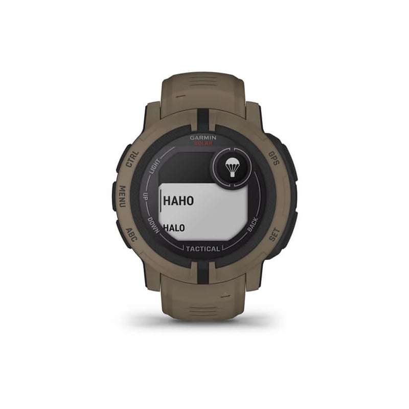 Garmin Instinct 2 Solar Tactical Edition 45mm - Coyote Tan - Extreme Outfitters
