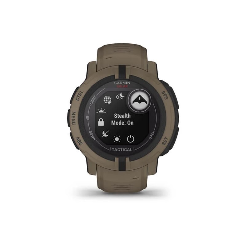 Garmin Instinct 2 Solar Tactical Edition 45mm - Coyote Tan - Extreme Outfitters