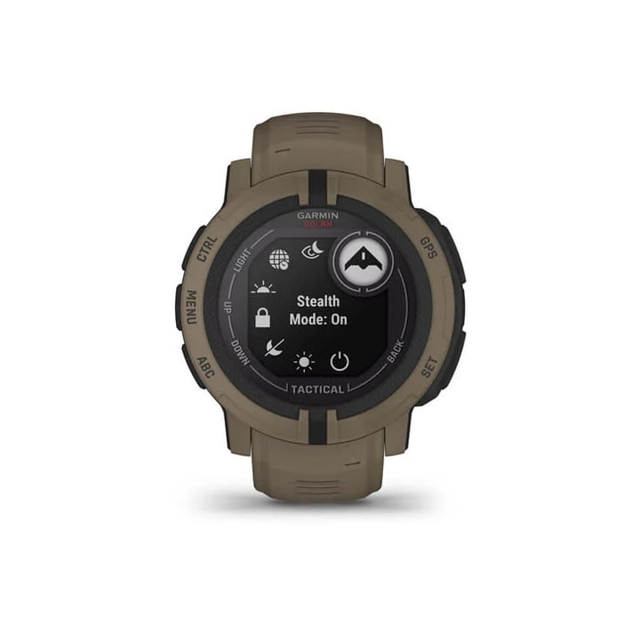 Garmin Instinct 2 Solar Tactical Edition 45mm - Coyote Tan - Extreme Outfitters