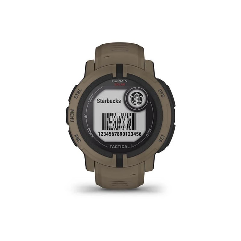 Garmin Instinct 2 Solar Tactical Edition 45mm - Coyote Tan - Extreme Outfitters