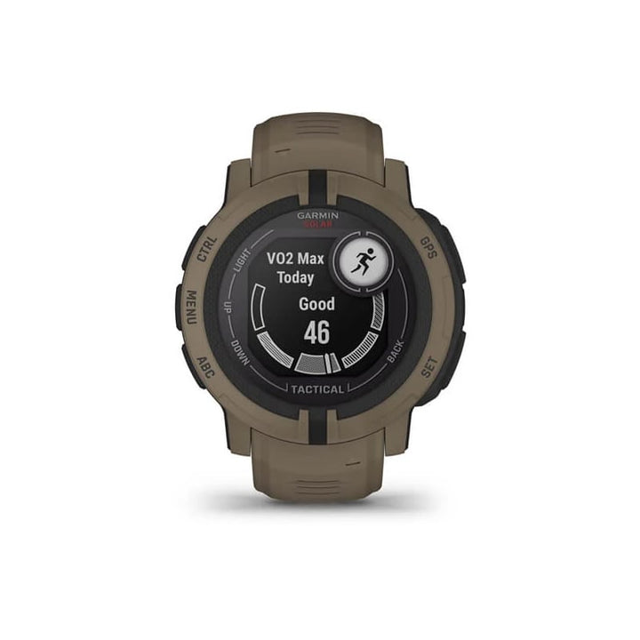 Garmin Instinct 2 Solar Tactical Edition 45mm - Coyote Tan - Extreme Outfitters