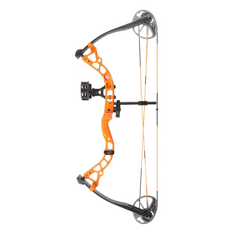 Diamond Atomic Bright Orange Compound Bow Package - Left Hand Diamond Archery
