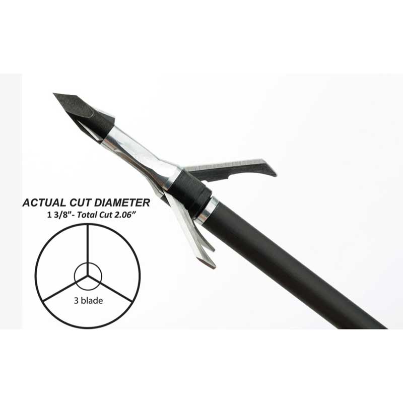 Grim Reaper Razortip Mechanical Broadhead - Extreme Outfitters