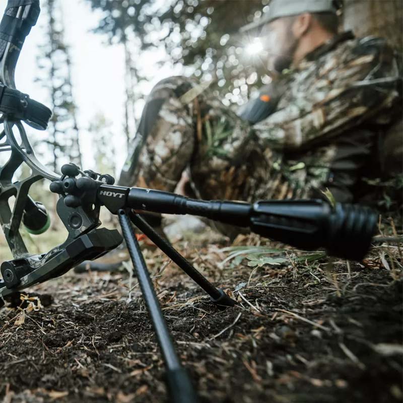 Hoyt Carbon Go-Stix in use