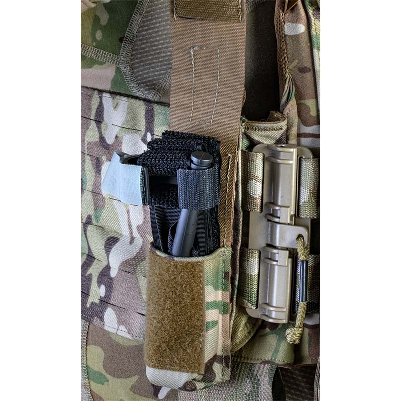 Raine Tactical Tourniquet Pouch Multicam Open