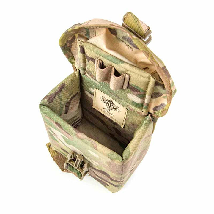 Raine Tactical NVG Pouch Multicam Open