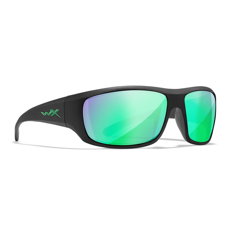 Wiley X Omega Jacob Wheeler Edition Captivate Polarized Green Mirror Lenses Alternate Angle