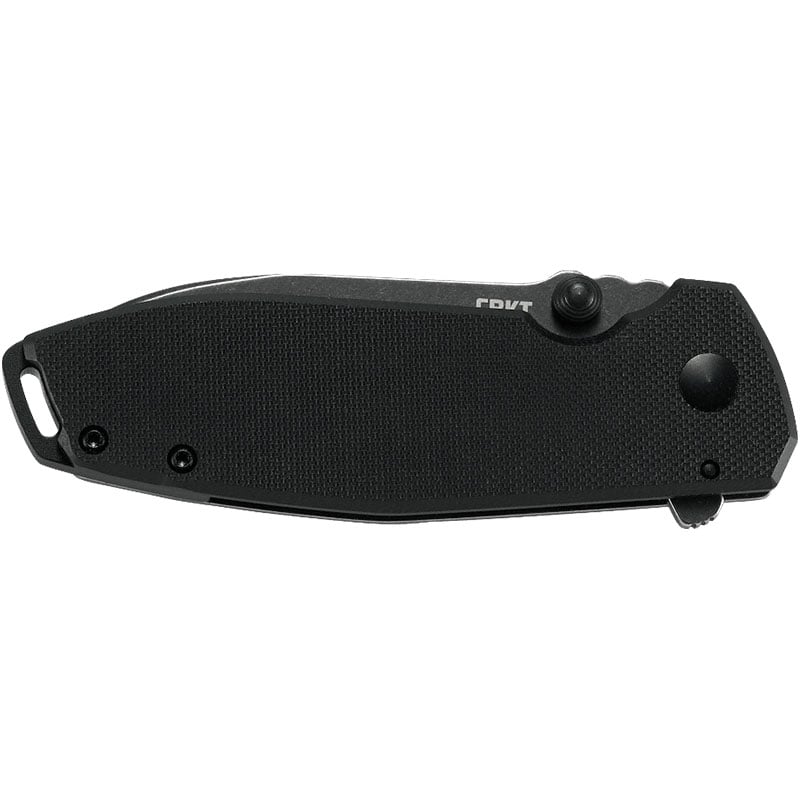 CRKT Squid XM Stonewash plain edge folding knife closed