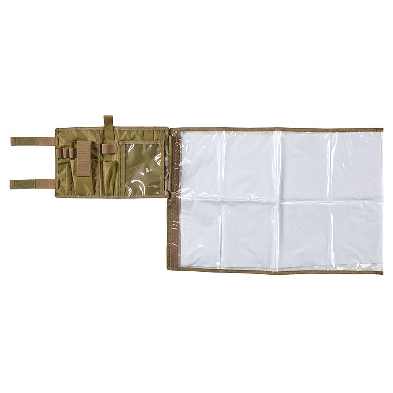 Tasmanian Tiger Large Map Case Coyote Open