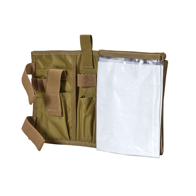 Tasmanian Tiger Large Map Case Coyote Open