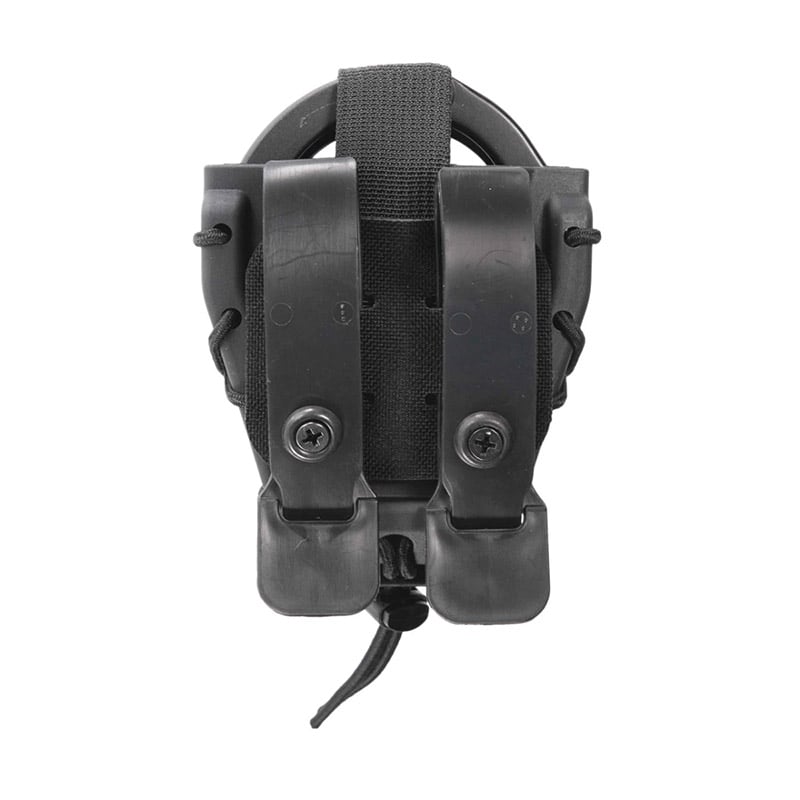 High Speed Gear Polymer Handcuff Taco Black Back