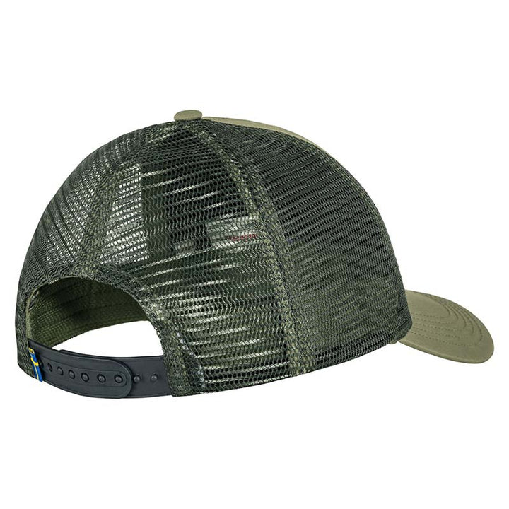 Fjallraven Badge Langtradarkeps Cap Green Back